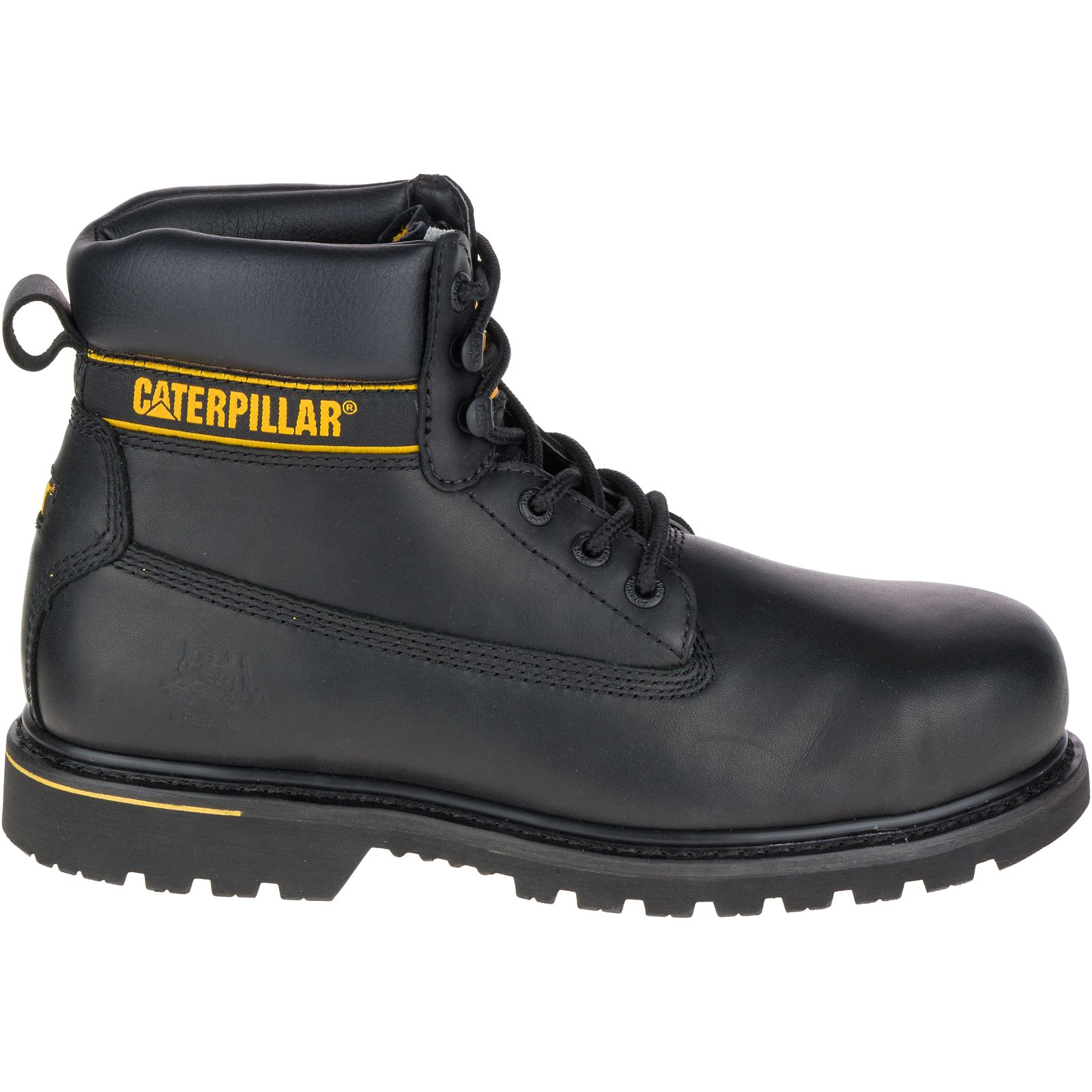 Caterpillar Men's Holton Steel Toe S3 Hro Src Work Boots Black CAT-71549